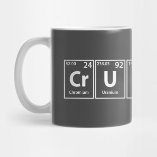 Crunch (Cr-U-N-C-H) Periodic Elements Spelling Mug